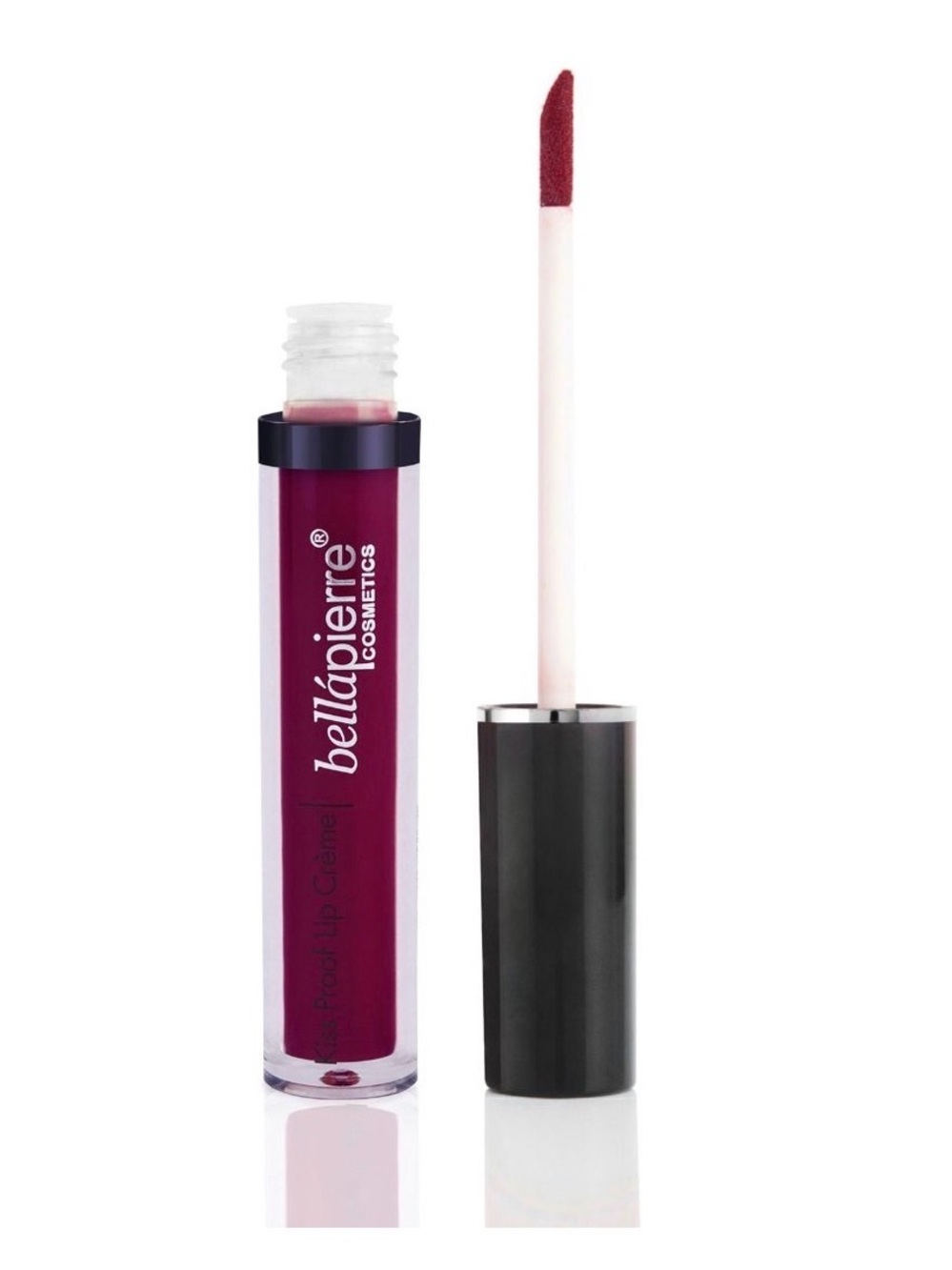 NIB Bellapierre Kiss Proof Lip Crème Black Dahlia Liquid Lipstick